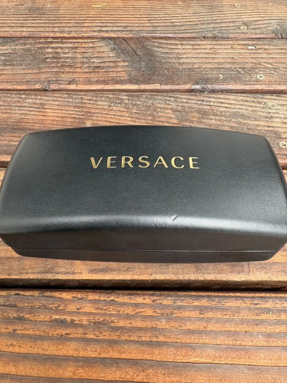 Versace VE1184 1319 Semi-Rimless Eyeglasses Frames w/Original Case Made in Italy